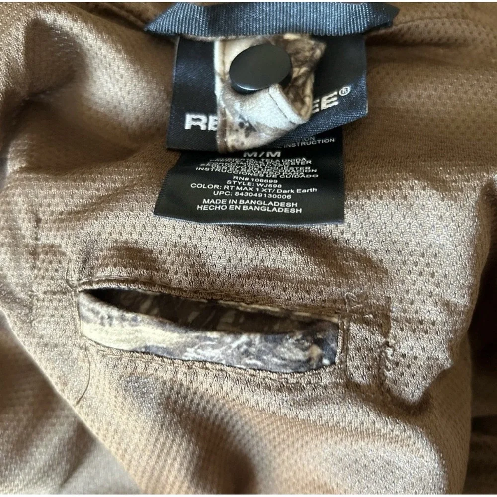 Big kids Real Tree Max 1 XT Camouflage Hunting Outdoor Jacket Style WJ698 Size M